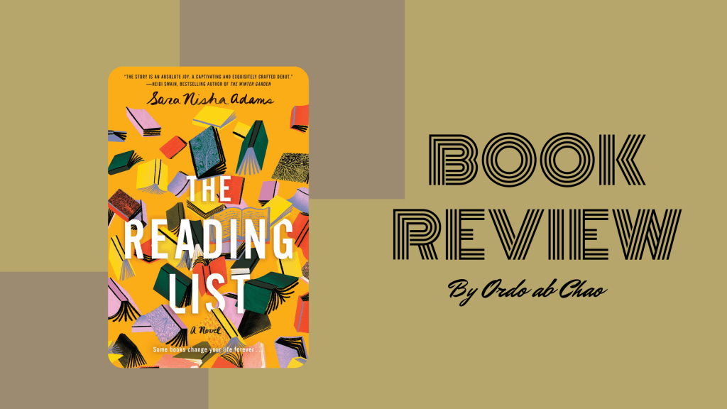 The Reading list Blog banner